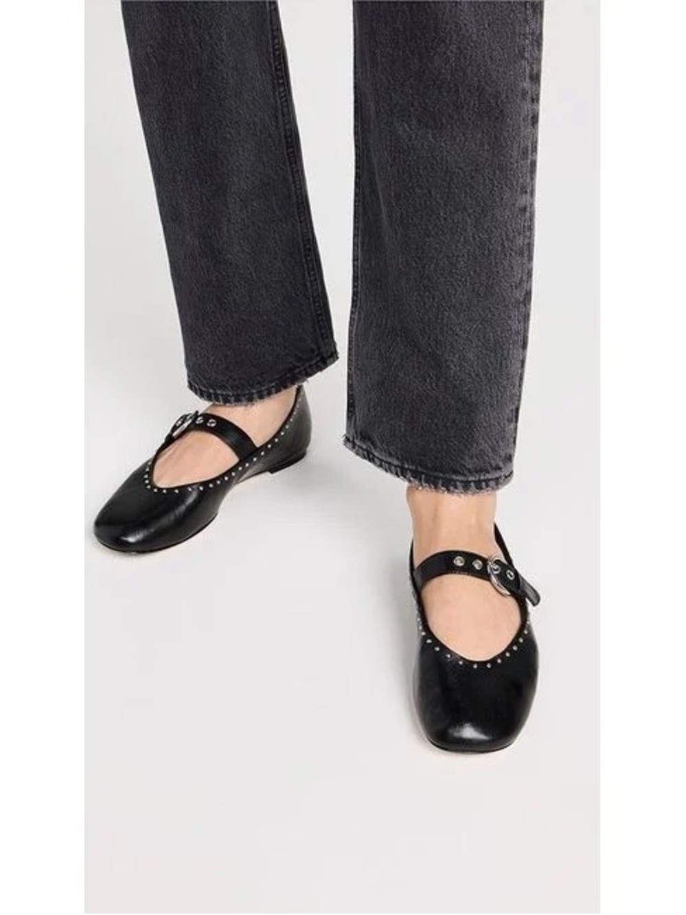 BNIB Reformation Bethany ballet flat with stud - Picture 2 of 7